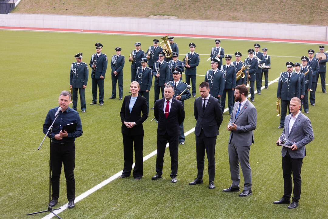 Kalnų parke – Lietuvos policijos stadiono atidarymo renginys