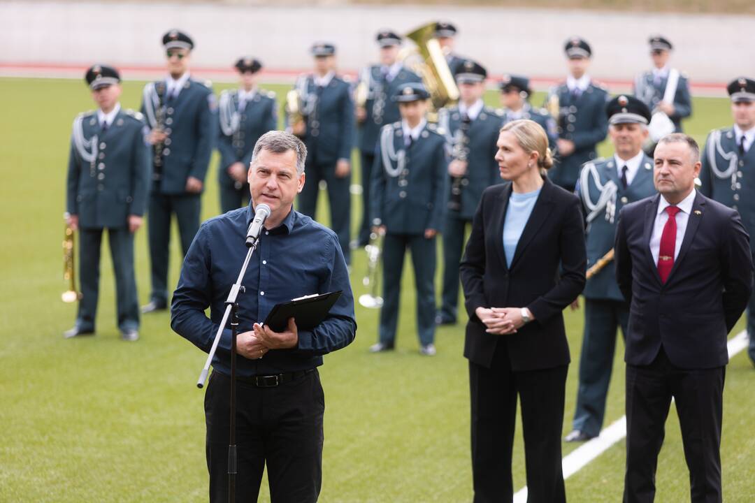 Kalnų parke – Lietuvos policijos stadiono atidarymo renginys