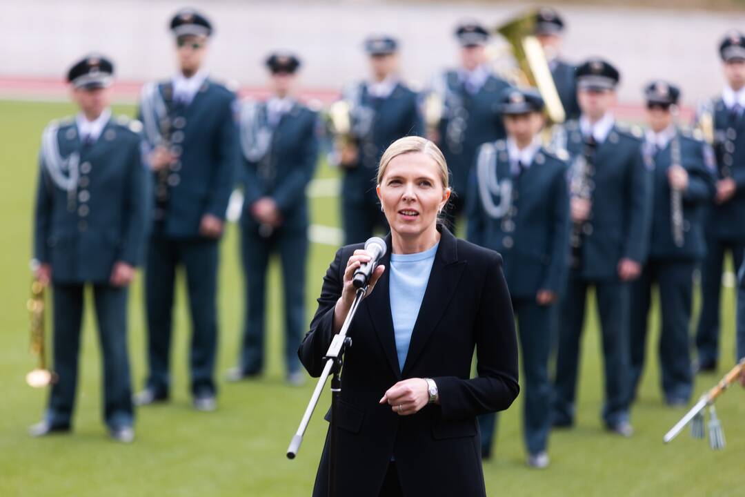 Kalnų parke – Lietuvos policijos stadiono atidarymo renginys