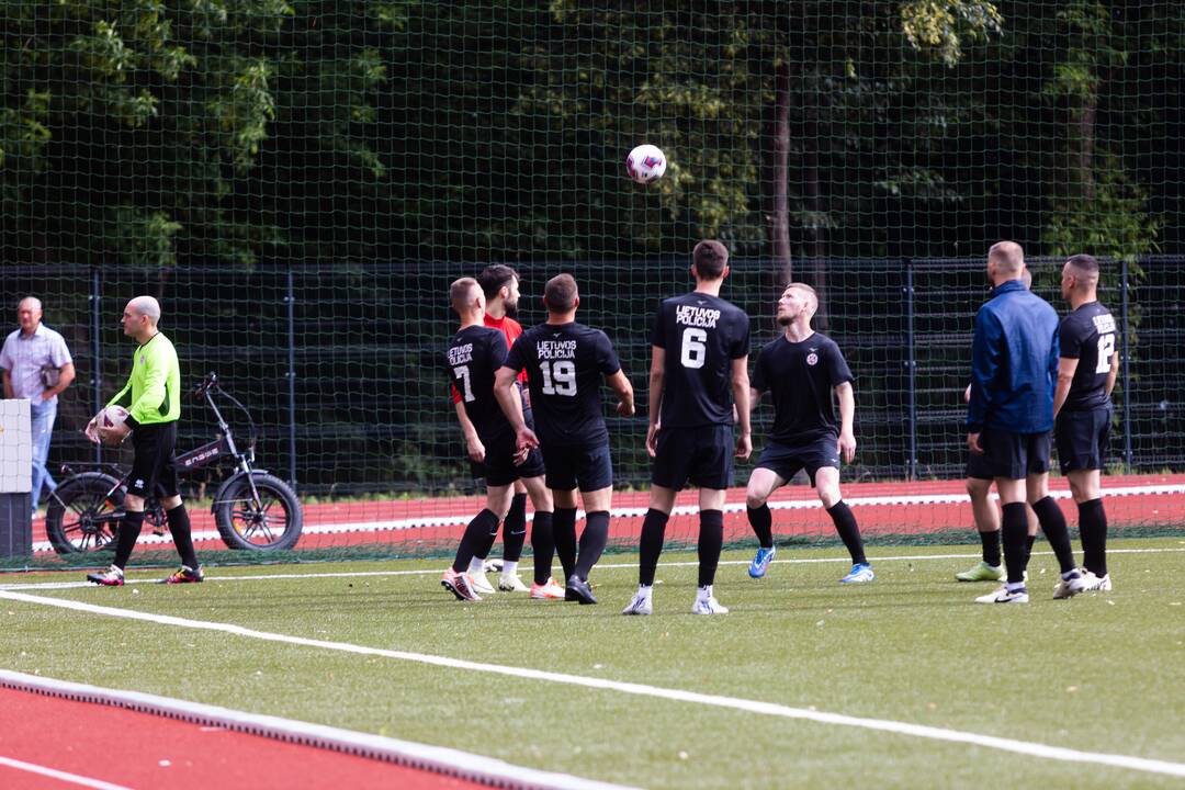 Kalnų parke – Lietuvos policijos stadiono atidarymo renginys