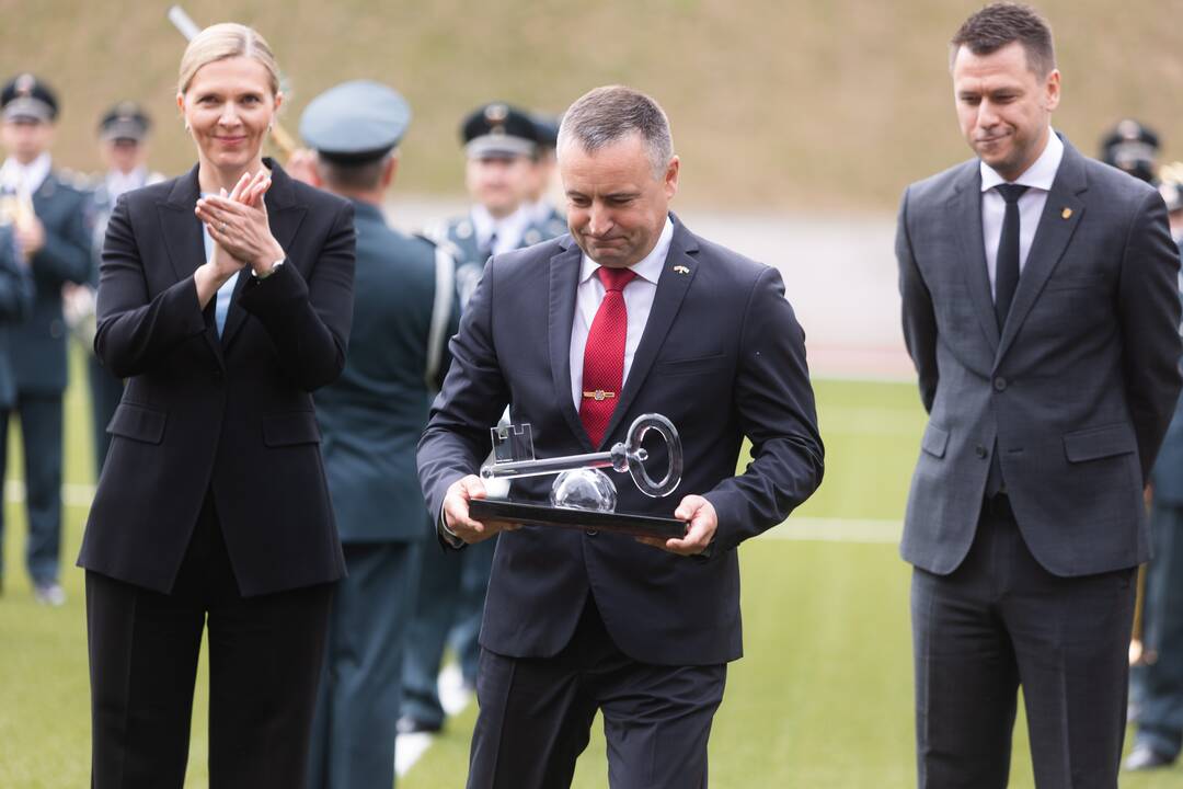 Kalnų parke – Lietuvos policijos stadiono atidarymo renginys