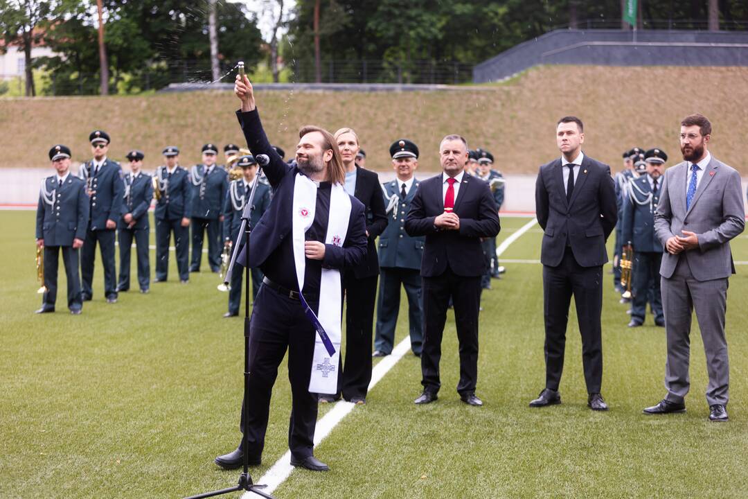 Kalnų parke – Lietuvos policijos stadiono atidarymo renginys