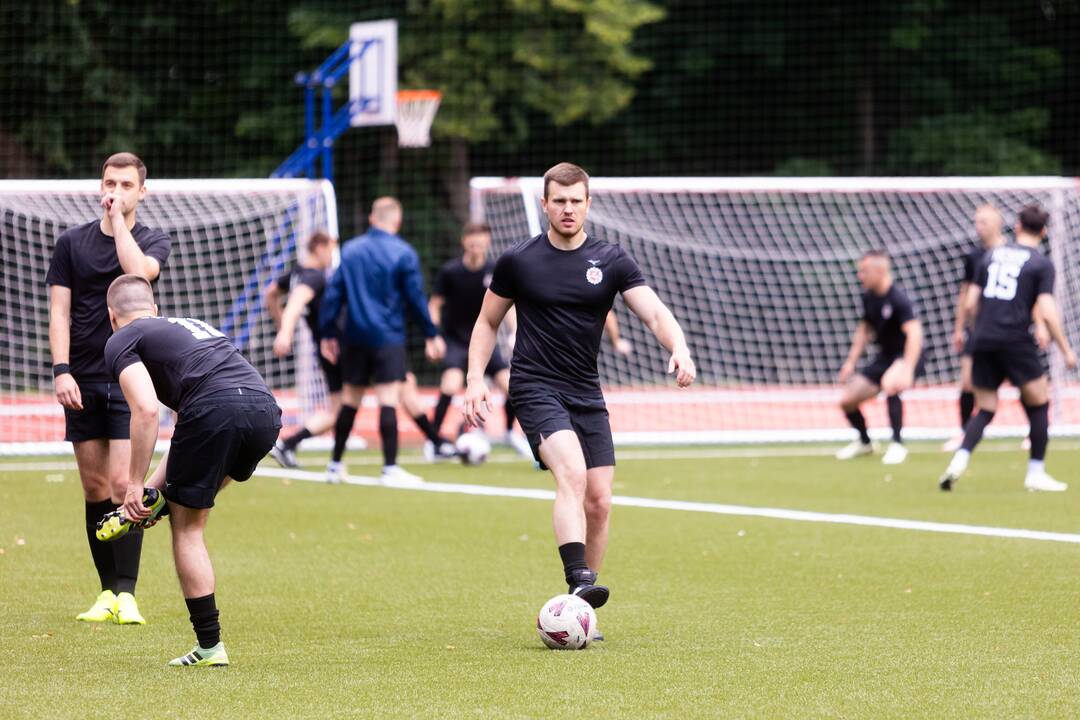 Kalnų parke – Lietuvos policijos stadiono atidarymo renginys