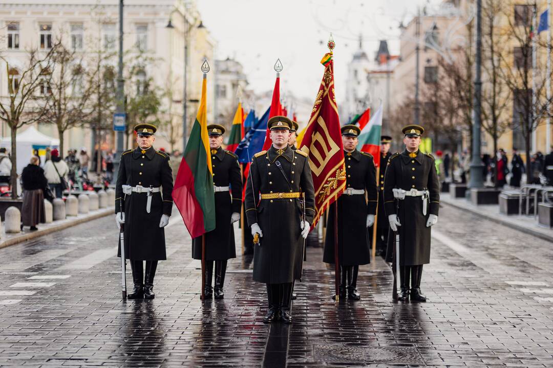 Vilniuje paminėta Lietuvos kariuomenės diena