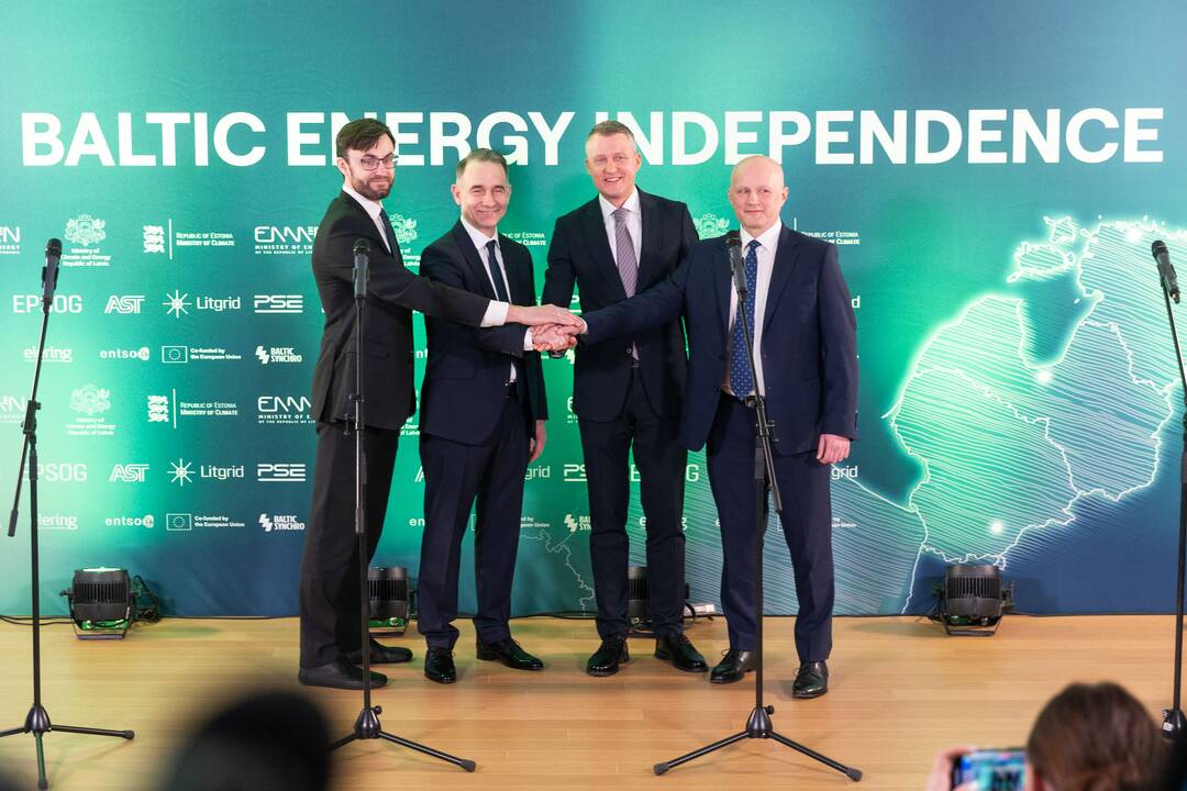 Baltijos šalių atsijungimas nuo rusiškos elektros energetikos sistemos