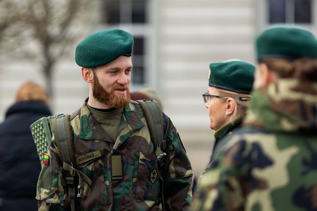 Šaulių priesaikos ir jaunųjų šaulių pasižadėjimo ceremonija