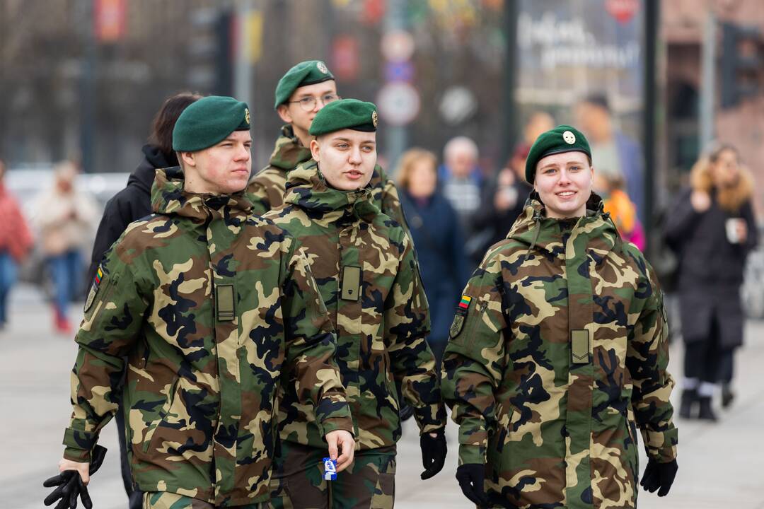 Šaulių priesaikos ir jaunųjų šaulių pasižadėjimo ceremonija