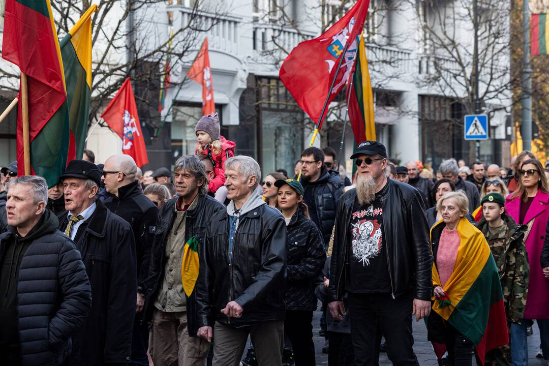 Vilniuje – tautininkų eitynės