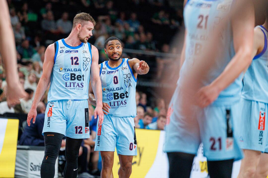 LKL rungtynėse – Kauno „Žalgiris“ ir Jonavos „CBet“