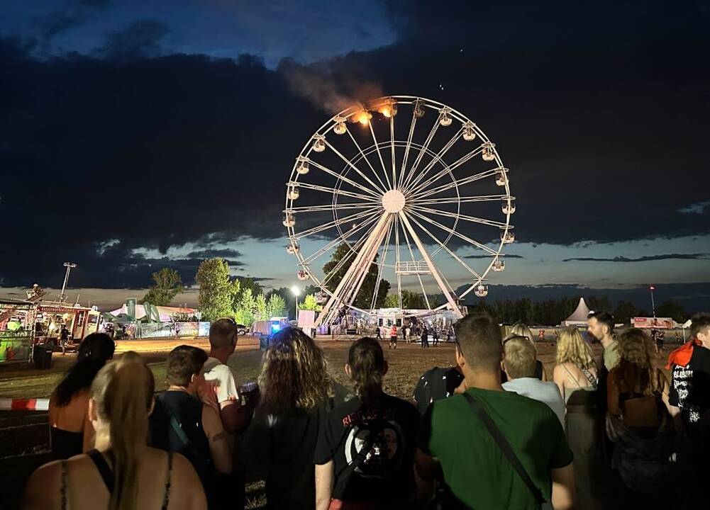 Per festivalį Vokietijoje užsidegė apžvalgos ratas: nukentėjo 30 žmonių