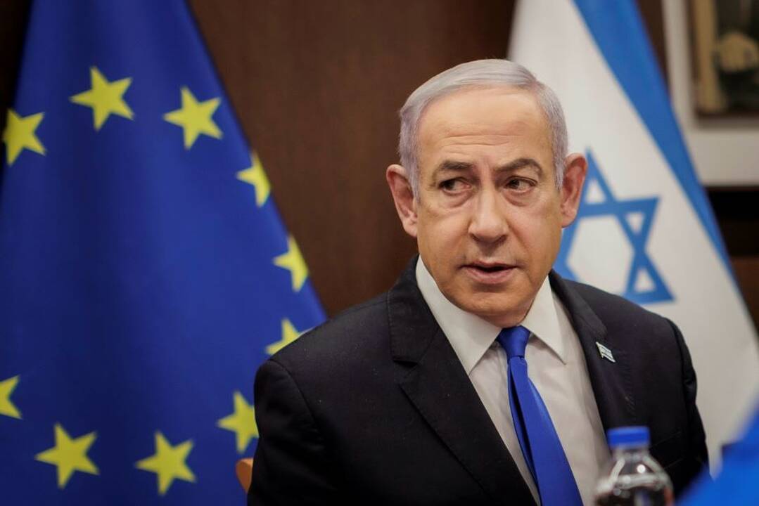 B. Netanyahu žada su susitarimu ar be jo veržtis į Rafachą