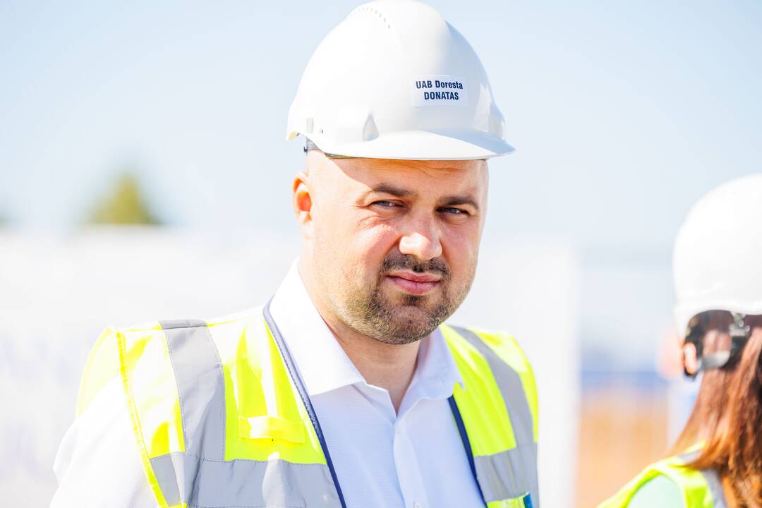 Kėdainių rajone pradėtas statyti logistikos sandėlis