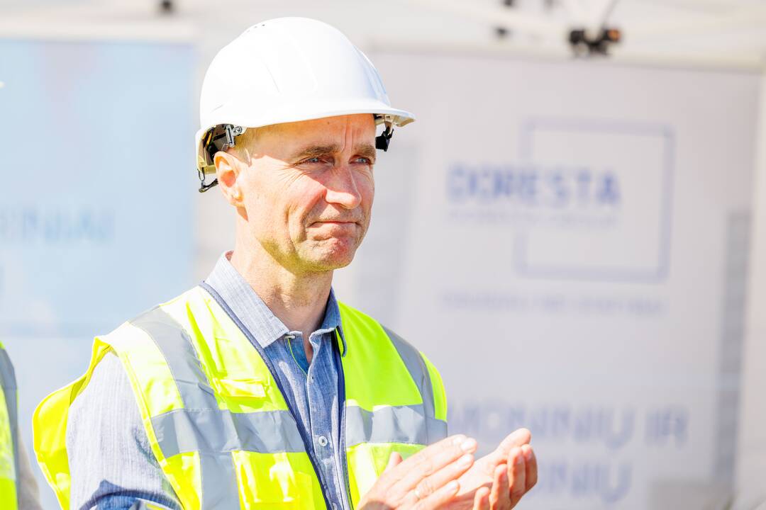 Kėdainių rajone pradėtas statyti logistikos sandėlis