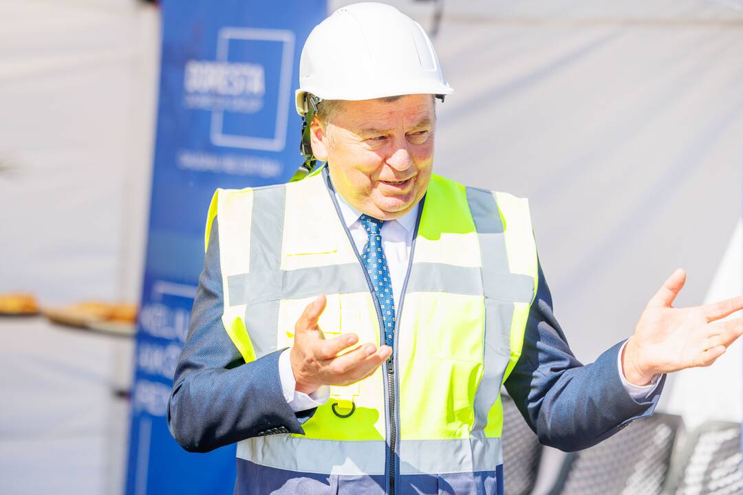 Kėdainių rajone pradėtas statyti logistikos sandėlis