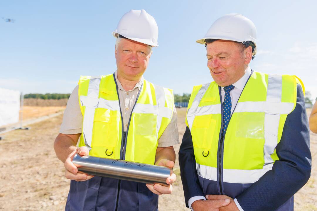 Kėdainių rajone pradėtas statyti logistikos sandėlis