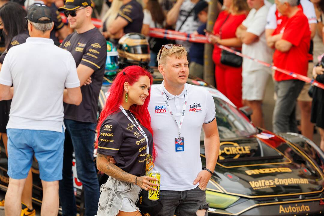 „Aurum 1006 km lenktynių“ paradas Palangoje