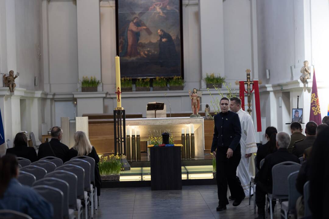 Atsisveikinimas su Tomu Valentėliu