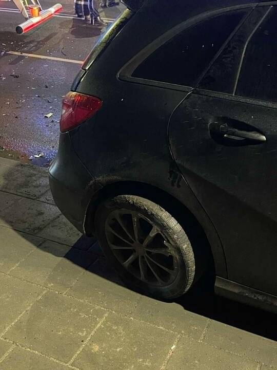 Didelė avarija Karaliaus Mindaugo prospekte