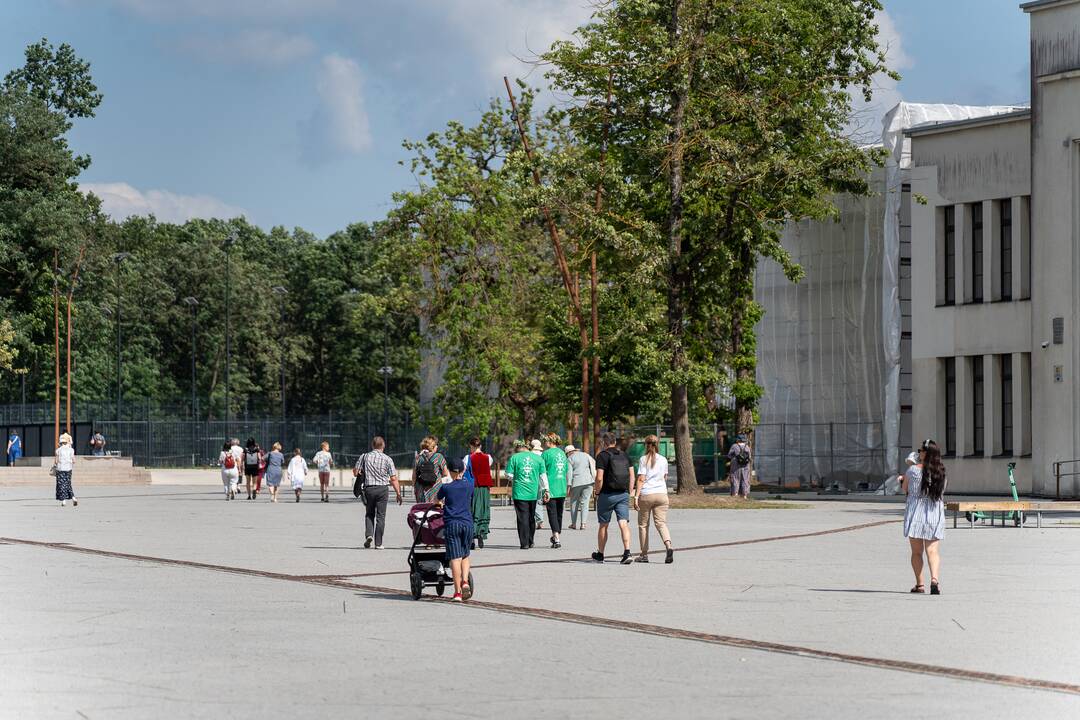 Kaune prasideda šimtmečio Lietuvos dainų šventė