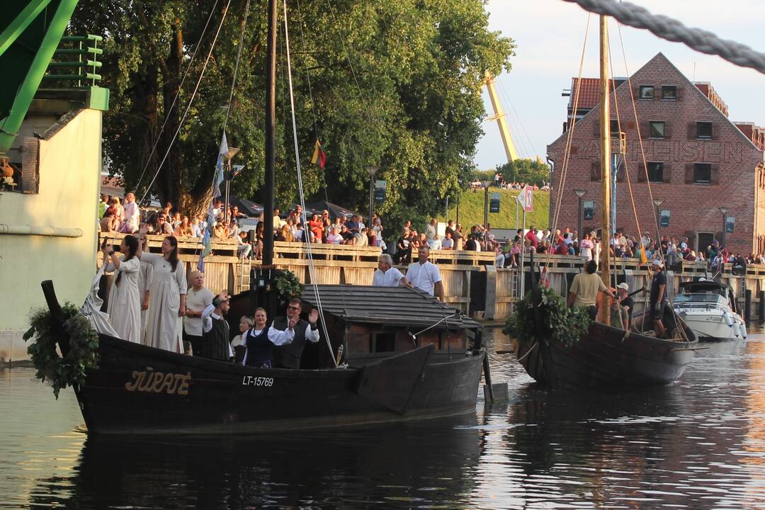 Tradicija: svarbiausia šventėje – pamatyti kasmet vis kitokią eiseną.
