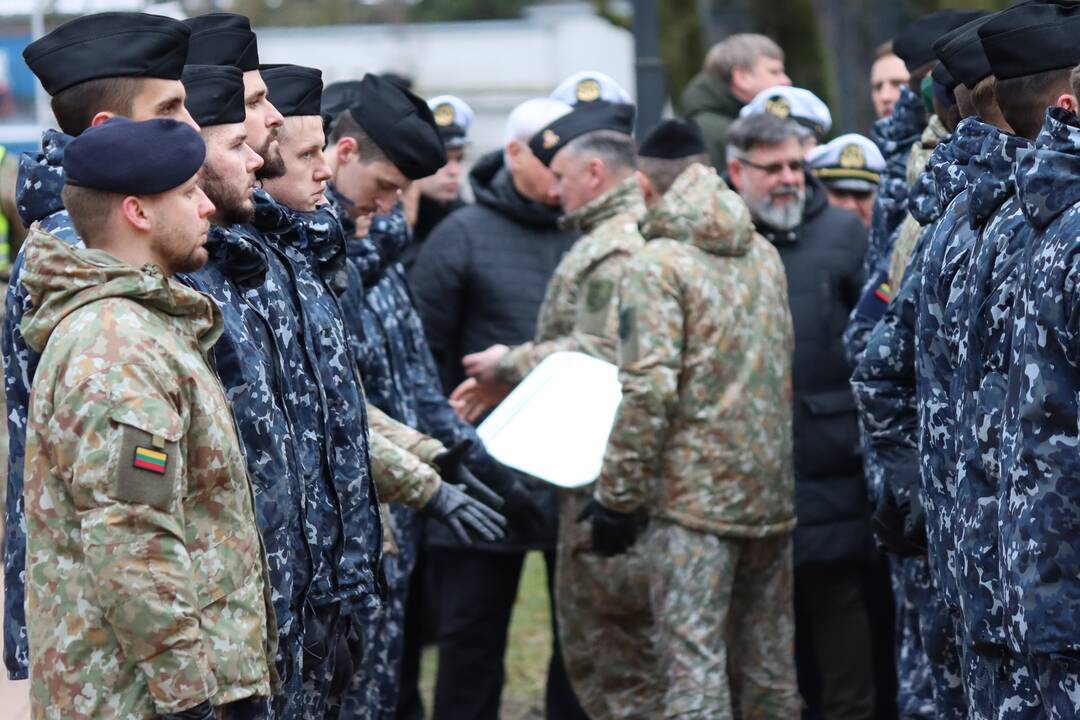 Uostamiestis mini Klaipėdos krašto prijungimo prie Lietuvos 102-ąsias metines