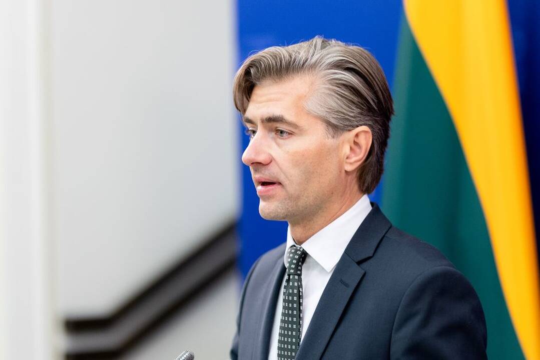 Budrys ragina NATO lyderius nustatyti dvigubai didesnį gynybos finansavimo slenkstį