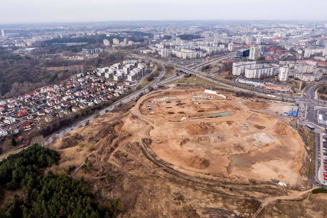 „Aušriečiai“ inicijuoja kreipimąsi į Vyriausybę dėl Nacionalinio stadiono statybų stabdymo
