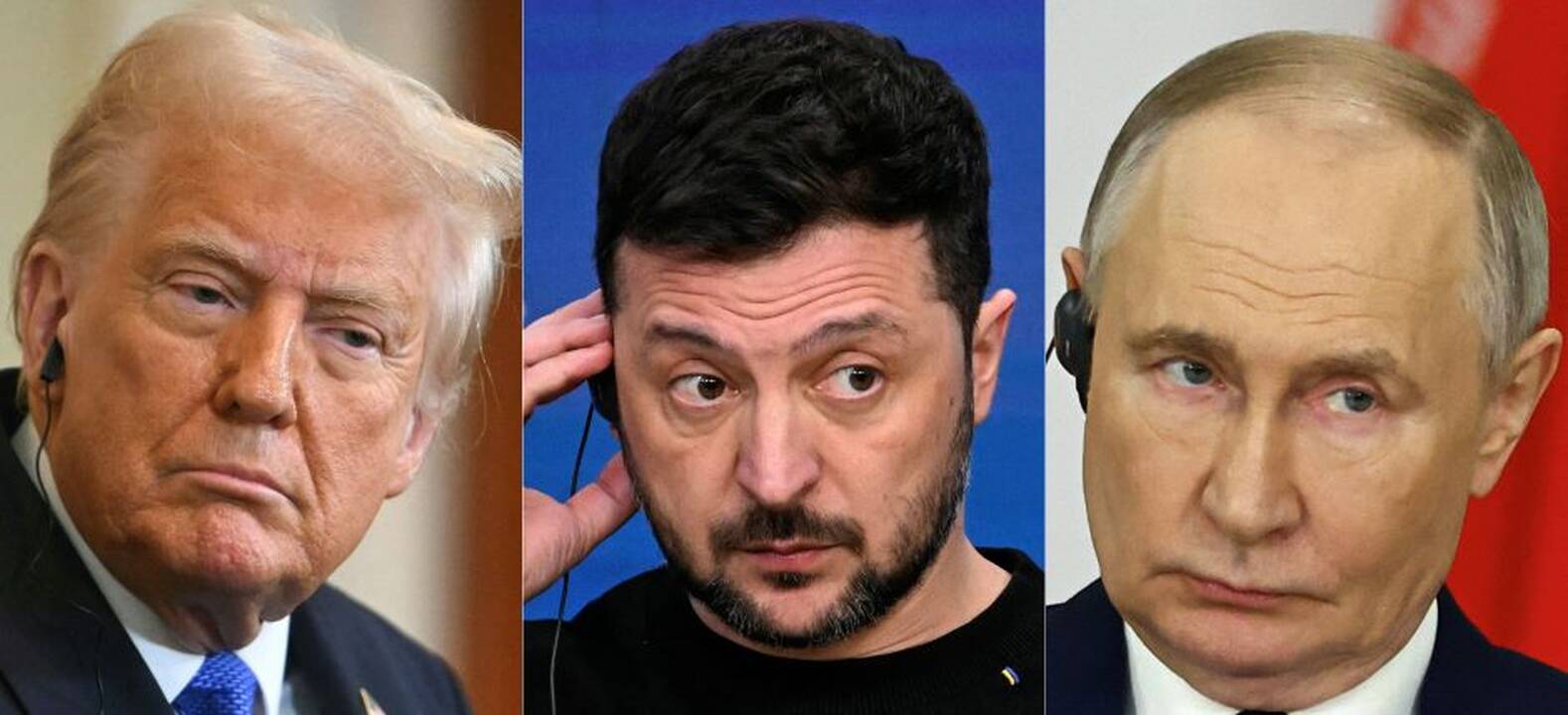 Trumpas užsipuolė tiek Putiną, tiek Zelenskį, įstrigus deryboms dėl paliaubų