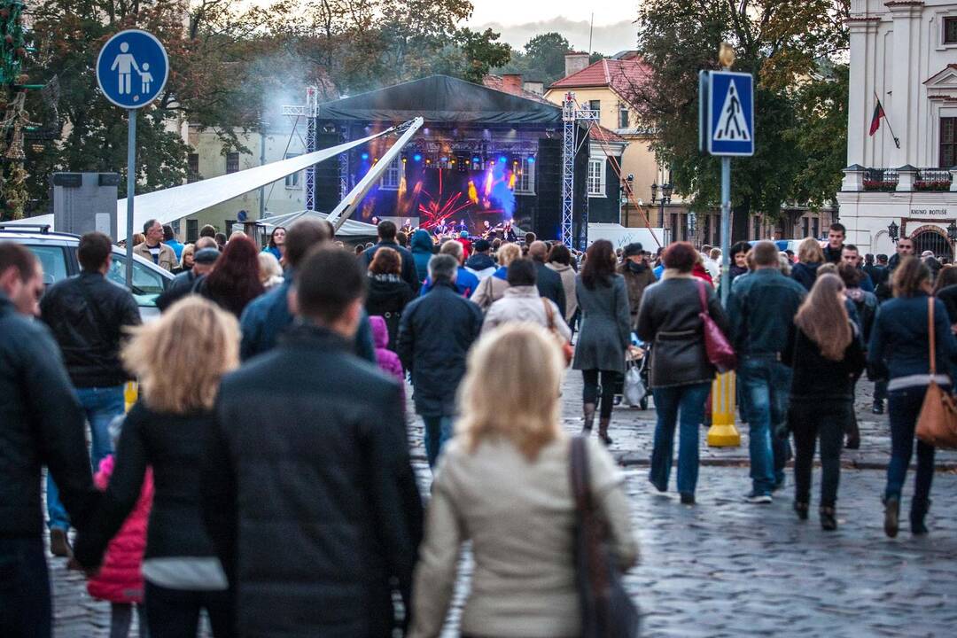 G. Paškevičiaus koncertas Rotušės aikštėje