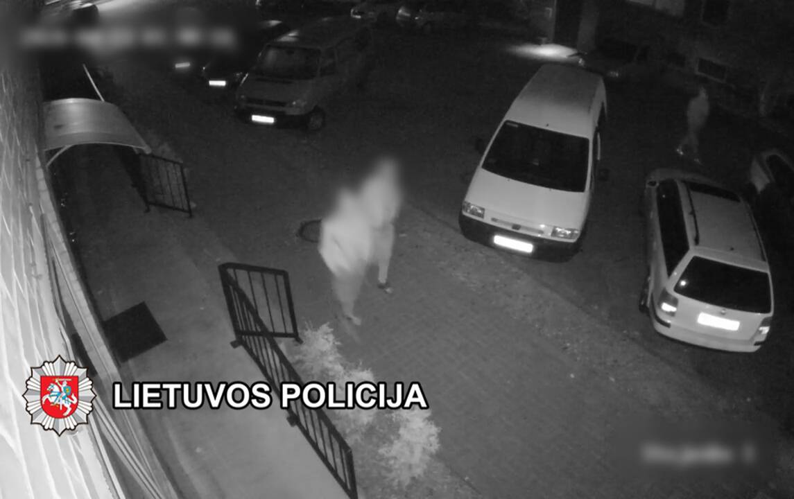 Klaipėdiečiai gali jaustis saugiau – nustatyti automobilių žibintus vogę vyrai