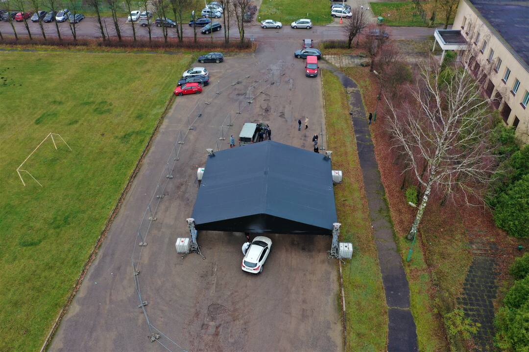 Gargžduose pradės veikti mobilus koronaviruso patikros punktas