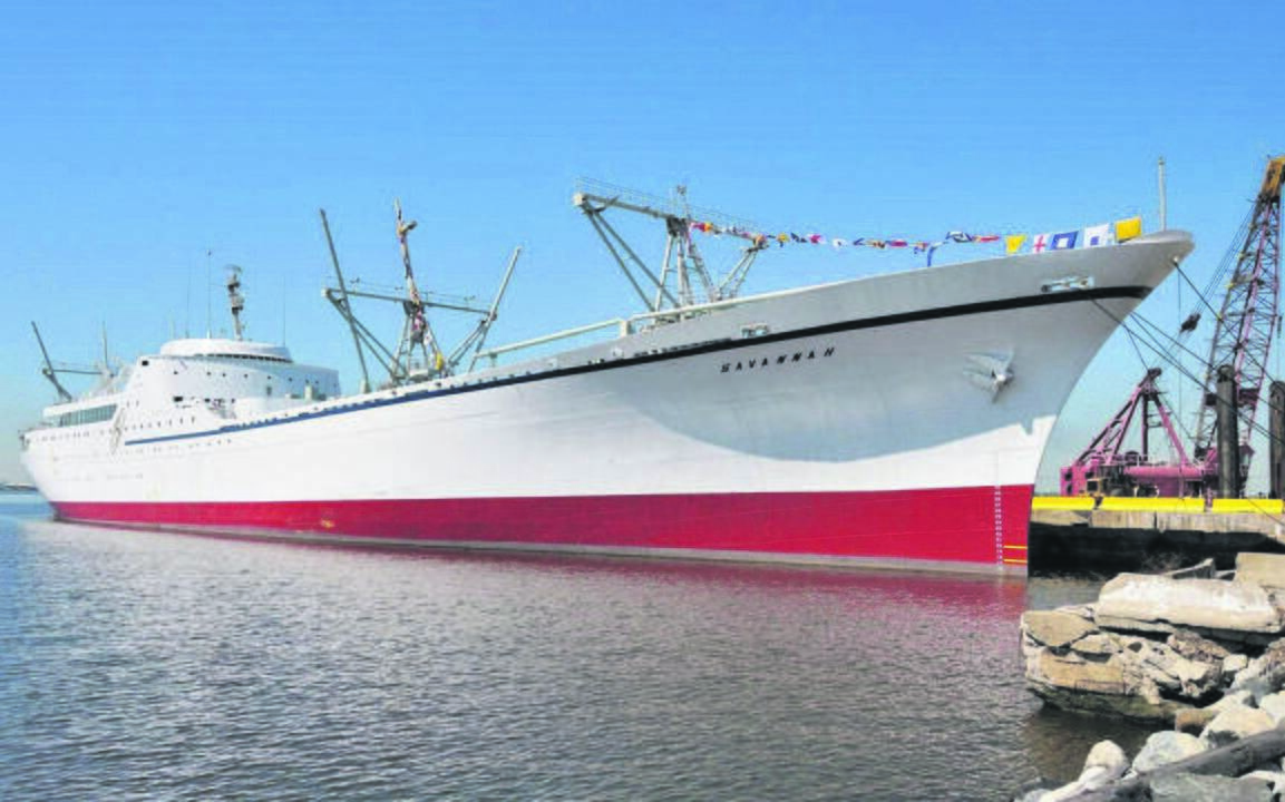 Svajonė: amerikiečių pasididžiavimas atominis laivas „SS Savannah“.