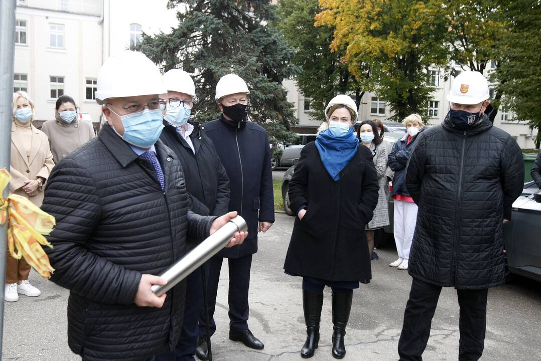 Prognozė: tikimasi, kad naujoji vaikų poliklinika duris atvers iki kitų metų Kalėdų.