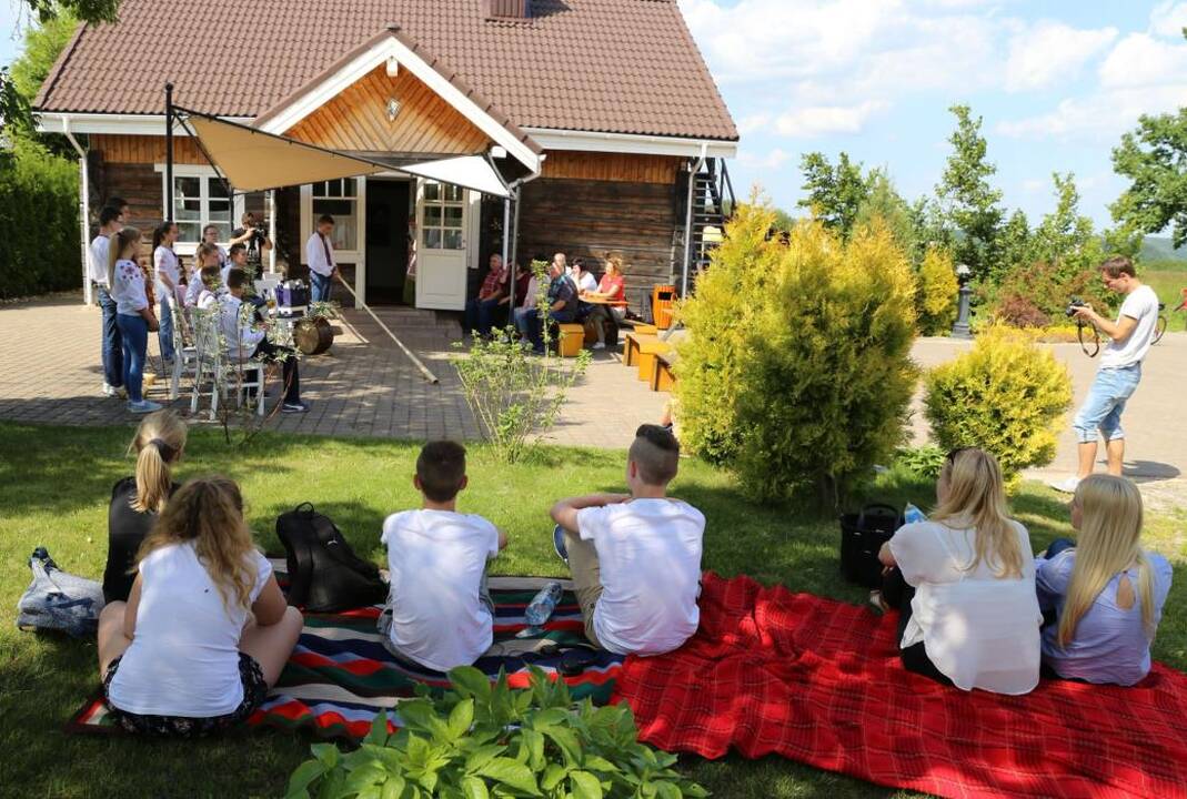 Ukrainos vaikai ilsėsis Kačerginėje
