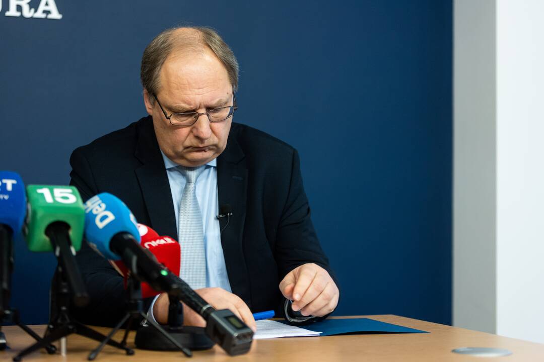 Spaudos konferencija dėl tiriamos VMVT galimos korupcijos bylos