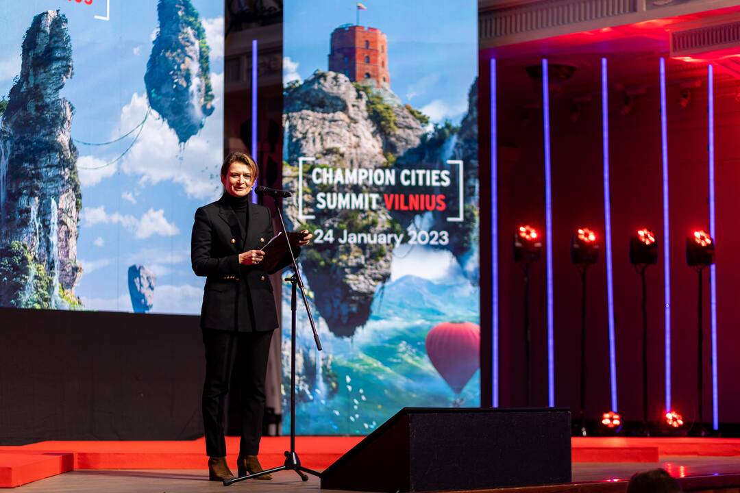 Vilniuje tarptautinė konferencija „Champion Cities Summit 2023: Champions Think Bold“