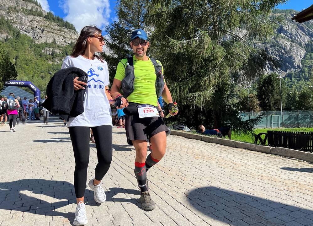 Palaikymas: pasak sportininko, finišavus smagiausia buvo matyti saviškių šypsenas ir džiaugsmo ašaras.