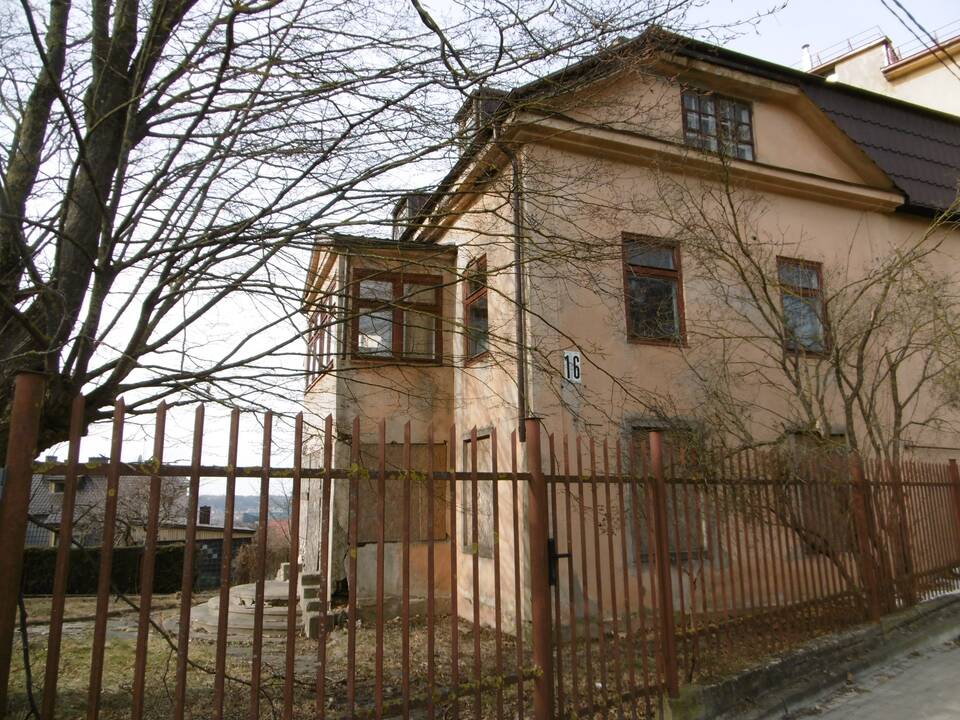 Legenda: pastatas Vaižganto g. 36 – V. Mykolaičio-Putino namas, kuriame poetas norėjo sutikti gyvenimo saulėlydį.