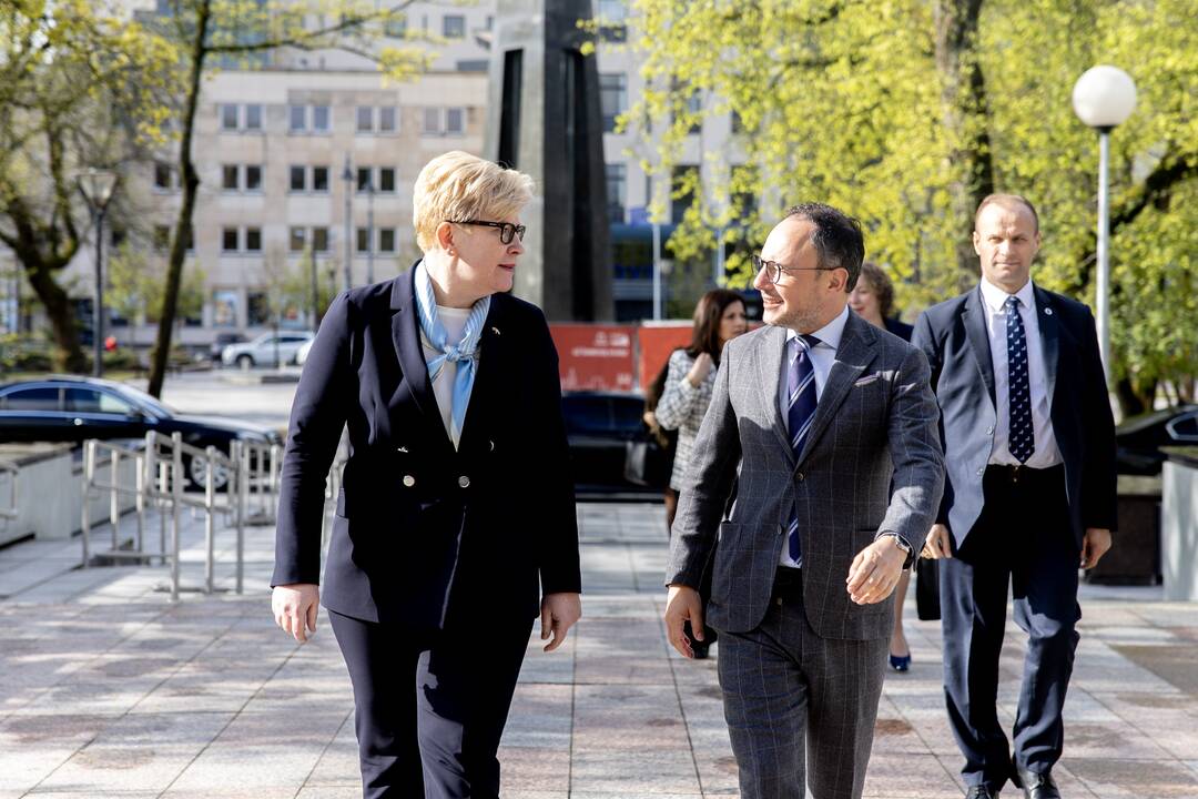I. Šimonytė ir X. Espot Zamoros susitikimas.