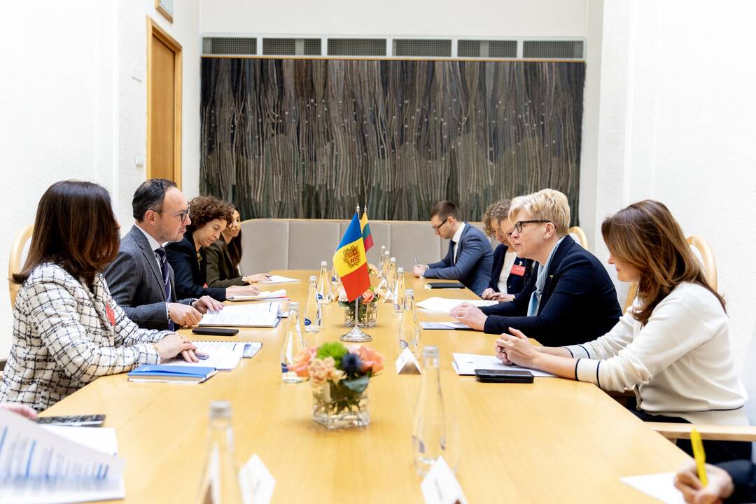I. Šimonytė ir X. Espot Zamoros susitikimas.