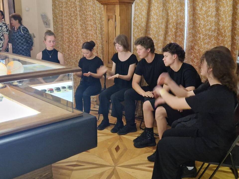 Kadrai iš muziejų.