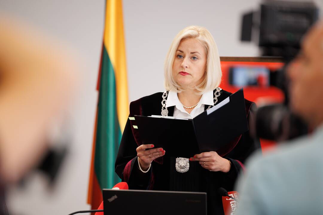 M. Sinkevičiaus teismas.