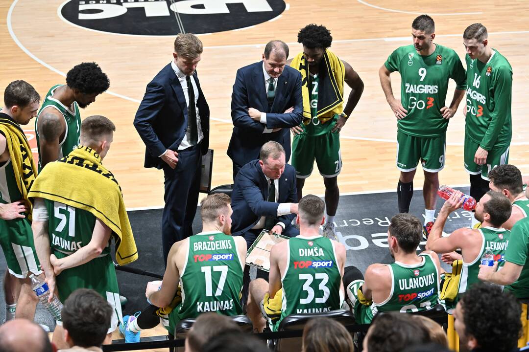 Statistika: „Žalgirio“ žaidėjai kovą su ASVEL krepšininkais dėl kamuolio laimėjo 33:23.