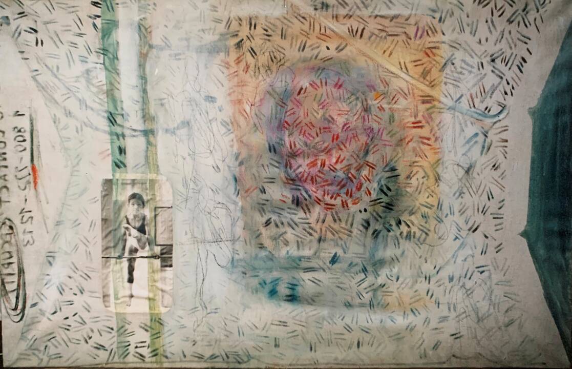 „Močiutės sapnas“, 2002 m., aliejus, drobė, 115 x 90 cm.
