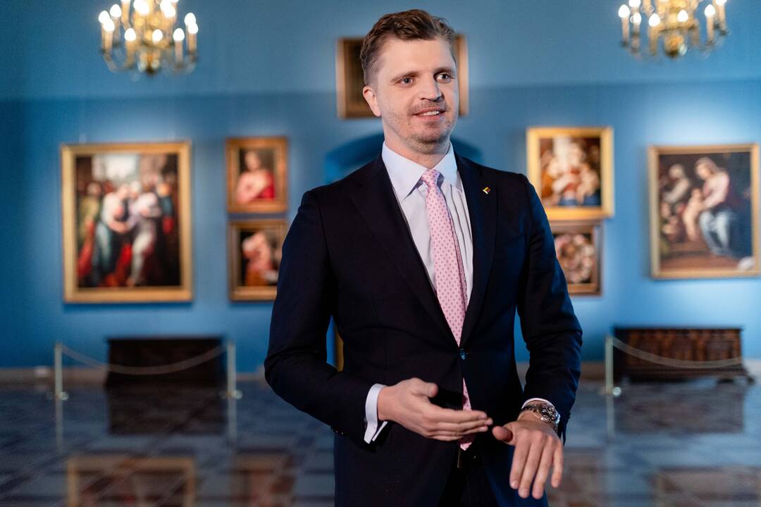 G. Jeglinsko porinkiminė spaudos konferencija.