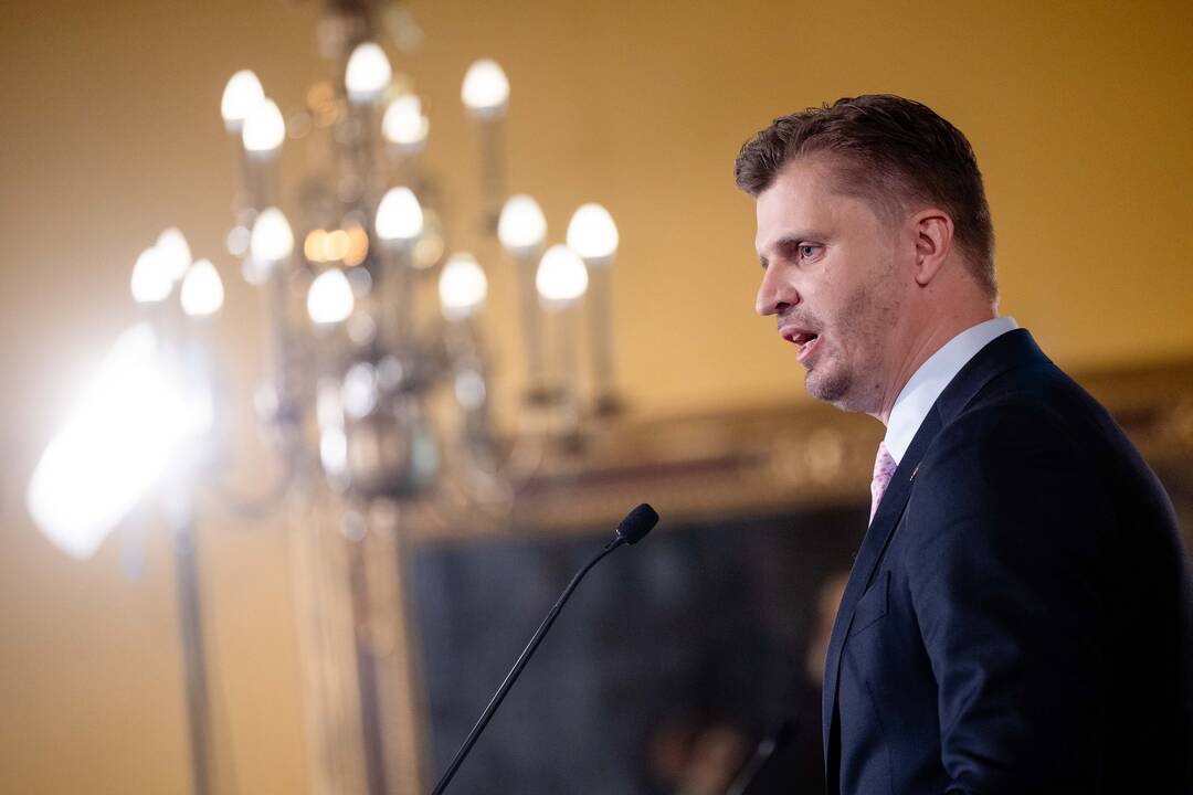 G. Jeglinsko porinkiminė spaudos konferencija.