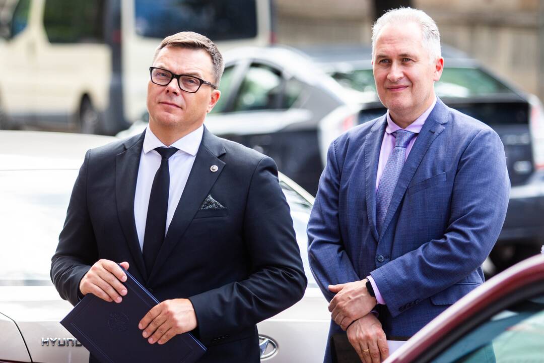 Solidarumo akcija Vilniuje M. Znakui palaikyti.