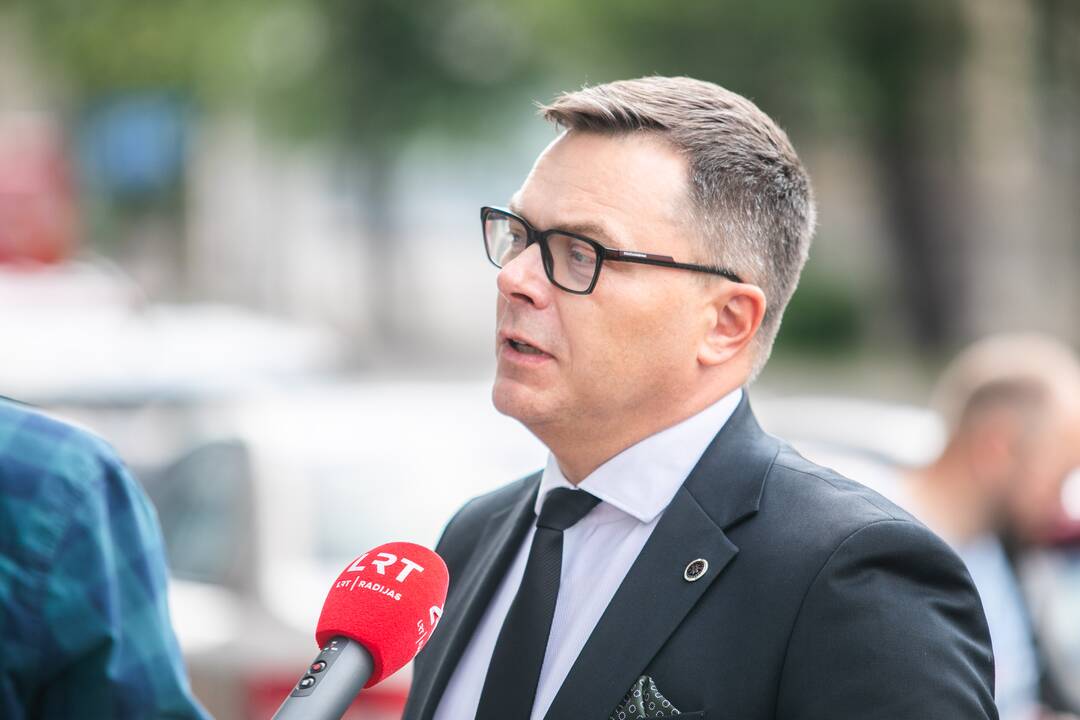 Solidarumo akcija Vilniuje M. Znakui palaikyti.