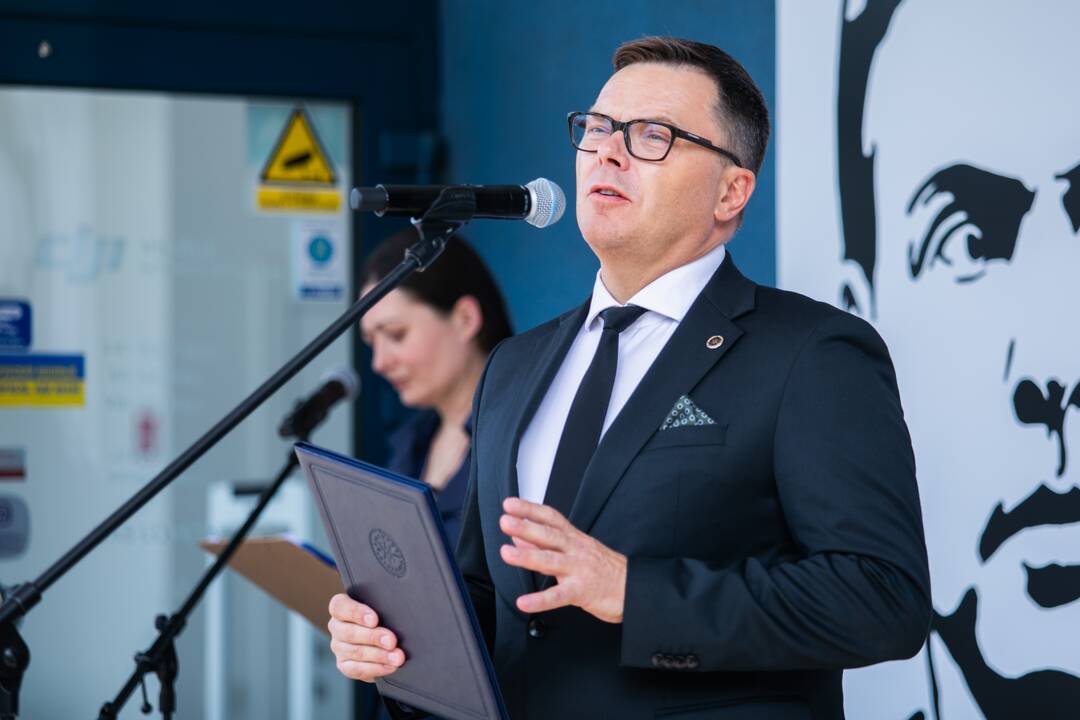 Solidarumo akcija Vilniuje M. Znakui palaikyti.