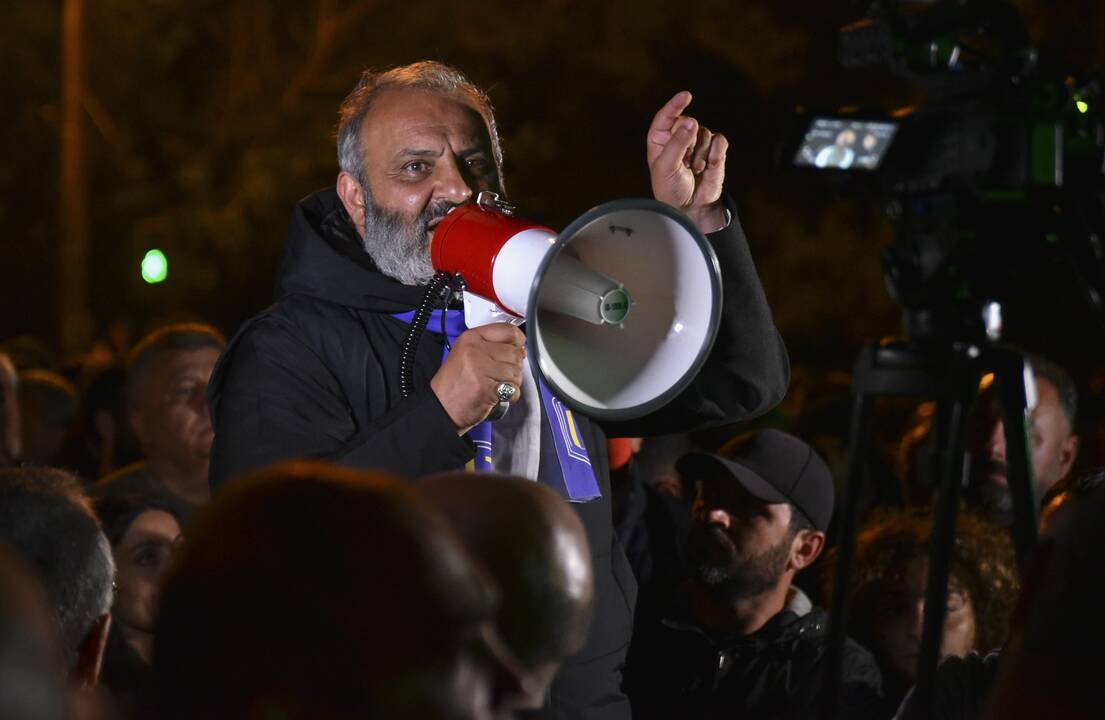 Protestai Armėnijoje.
